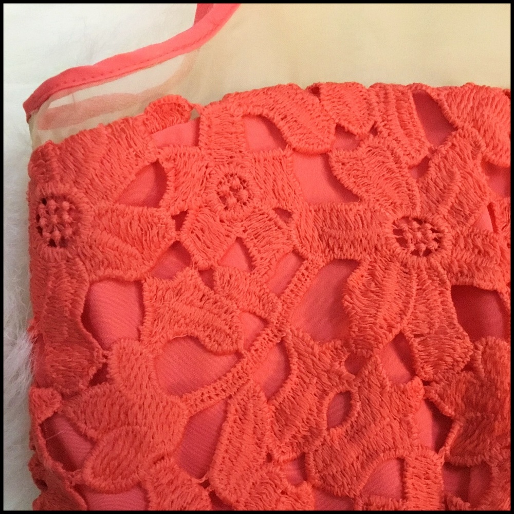 Darling Coral 'Sienna' Lace Dress - Picture 9 of 13
